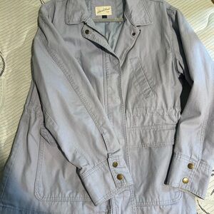 Donna Morgan Soft Lavender Utility Jacket